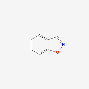 molecular formula C7H5NO B1199462 1,2-Benzisoxazole CAS No. 271-95-4