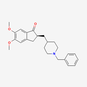 molecular formula C24H29NO3 B1199465 (S)-donepezil 