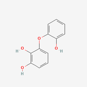 molecular formula C12H10O4 B1199467 2,2',3-Trihydroxydiphenyl ether CAS No. 128292-53-5