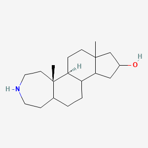 molecular formula C19H33NO B1199487 Samanine CAS No. 22614-24-0