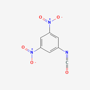 molecular formula C7H3N3O5 B1199493 3,5-Dinitrophenyl isocyanate CAS No. 59776-60-2