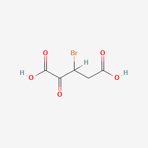 molecular formula C5H5BrO5 B1199498 3-溴-2-氧代戊二酸 CAS No. 76444-16-1