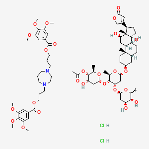 molecular formula C74H112Cl2N2O25 B1199502 Cormelian-digotab CAS No. 54914-39-5