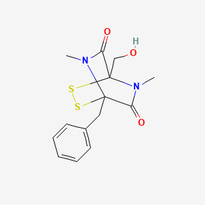 molecular formula C14H16N2O3S2 B1199511 Hyalodendrin CAS No. 40380-24-3
