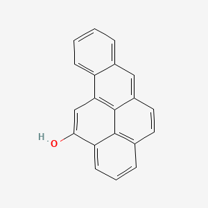 molecular formula C20H12O B1199512 12-Hydroxybenzo[a]pyrene CAS No. 56892-33-2