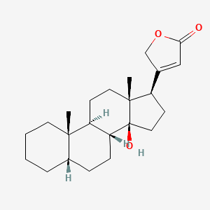 molecular formula C23H34O3 B11995173 3-Deoxydigitoxigenin CAS No. 22040-72-8