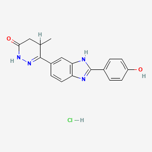 molecular formula C18H17ClN4O2 B1199519 UD CG 212 Cl CAS No. 77469-70-6