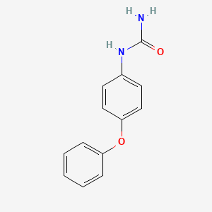 molecular formula C13H12N2O2 B11995310 (4-Phenoxyphenyl)urea CAS No. 78508-44-8