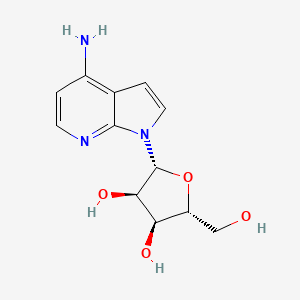 molecular formula C12H15N3O4 B1199538 1-Deazatubercidin CAS No. 83683-90-3