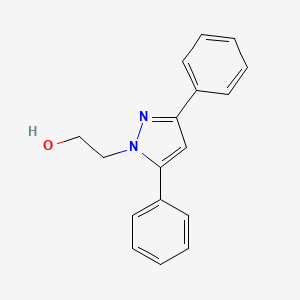 B1199539 1-(2-Hydroxyethyl)-3,5-diphenyl-1H-pyrazole CAS No. 67000-27-5