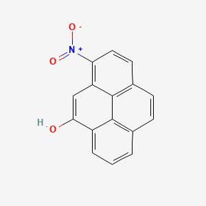 molecular formula C16H9NO3 B1199543 9-Hydroxy-1-nitropyrene CAS No. 91254-93-2