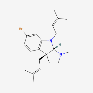 molecular formula C21H29BrN2 B1199544 Flustramine B CAS No. 71239-65-1