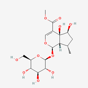 molecular formula C17H26O11 B1199552 Pedicularioside CAS No. 81203-55-6