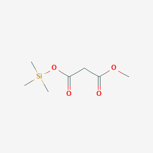 molecular formula C7H14O4Si B11995530 Methyl trimethylsilyl malonate CAS No. 51849-23-1