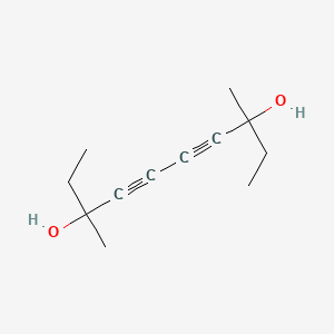 molecular formula C12H18O2 B1199557 3,8-Dimethyl-4,6-decadiyne-3,8-diol CAS No. 6626-33-1
