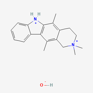 molecular formula C19H25N2O+ B1199558 Dmteh CAS No. 87988-85-0