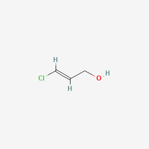 molecular formula C3H5ClO B1199581 反式-3-氯烯丙醇 CAS No. 4643-05-4