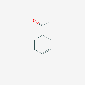 molecular formula C9H14O B1199586 4-Acetyl-1-methylcyclohexene CAS No. 6090-09-1