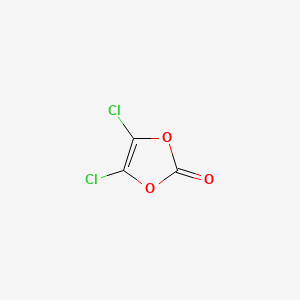 molecular formula C3Cl2O3 B11995862 4,5-Dichloro-1,3-dioxol-2-one CAS No. 17994-23-9