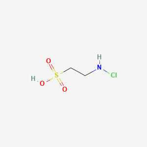 molecular formula C2H6ClNO3S B1199602 N-Chlorotaurine CAS No. 51036-13-6