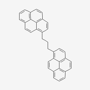 molecular formula C35H24 B1199606 1,3-Dipyrenylpropane CAS No. 61549-24-4