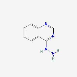 molecular formula C8H8N4 B1199610 4-Hydrazinoquinazoline CAS No. 36075-44-2