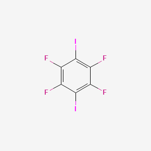 molecular formula C6F4I2 B1199613 1,4-Diiodotetrafluorobenzene CAS No. 392-57-4