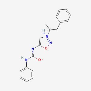 molecular formula C18H18N4O2 B1199616 Mesocarb (1 mg/mL in Methanol) 