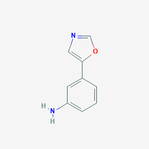 3-(1,3-Oxazol-5-yl)aniline