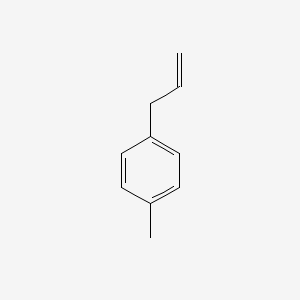 molecular formula C10H12 B1199621 4-Allyltoluene CAS No. 3333-13-9