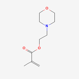 molecular formula C10H17NO3 B1199623 2-Morpholinoethyl methacrylate CAS No. 2997-88-8