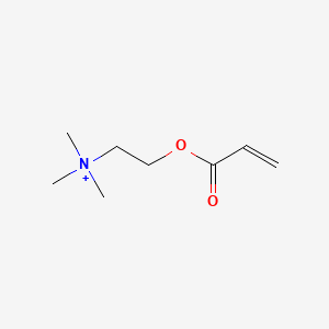 molecular formula C8H16NO2+ B1199625 Acryloylcholine CAS No. 20284-80-4