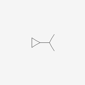 molecular formula C6H12 B11996301 Cyclopropane, (1-methylethyl)- CAS No. 3638-35-5