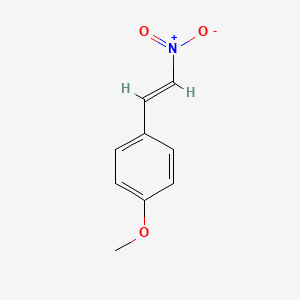 molecular formula C9H9NO3 B1199639 4-甲氧基-β-硝基苯乙烯 CAS No. 3179-10-0