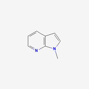 molecular formula C8H8N2 B1199643 1-Methyl-1H-pyrrolo[2,3-b]pyridine CAS No. 27257-15-4
