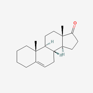 molecular formula C19H28O B1199645 Androst-5-en-17-one CAS No. 6830-13-3