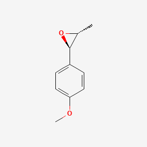 Oxirane, 2-(4-methoxyphenyl)-3-methyl-, (2R,3S)-rel-