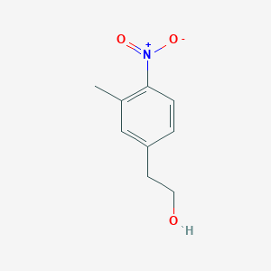 molecular formula C9H11NO3 B11996689 2-(3-Methyl-4-nitrophenyl)ethan-1-ol 