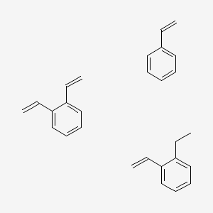 Benzene, diethenyl-, polymer with ethenylbenzene and ethenylethylbenzene