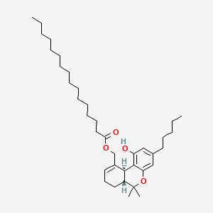 11-Palmitoyloxy-delta(9)-tetrahydrocannabinol