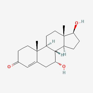 molecular formula C19H28O3 B1199688 7alpha-Hydroxytestosterone CAS No. 62-83-9