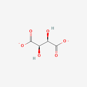 molecular formula C4H4O6-2 B1199692 Tartrate CAS No. 3715-17-1