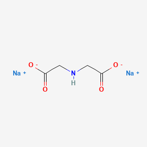 molecular formula C4H5NNa2O4 B1199704 Disodium iminodiacetate CAS No. 928-72-3