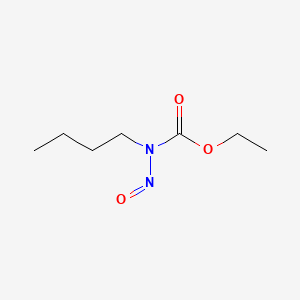 molecular formula C7H14N2O3 B1199713 N-n-Butyl-N-nitrosourethane CAS No. 6558-78-7