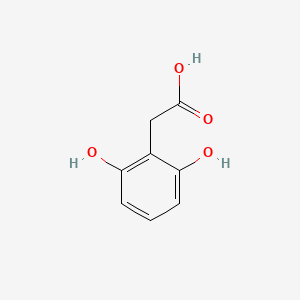 molecular formula C8H8O4 B1199722 (2,6-Dihydroxyphenyl)acetic acid 