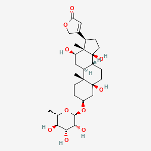 molecular formula C29H44O10 B1199726 Antioside CAS No. 3981-16-6