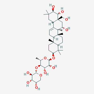 molecular formula C41H68O13 B1199727 Pittoside A CAS No. 75303-44-5