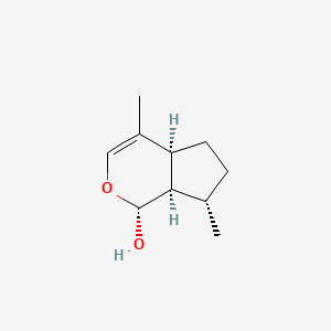 molecular formula C10H16O2 B1199729 (+)-Iridodial lactol 
