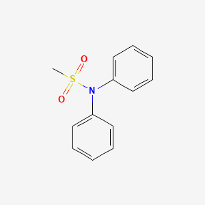 molecular formula C13H13NO2S B11997292 n,n-Diphenylmethanesulfonamide CAS No. 3989-43-3