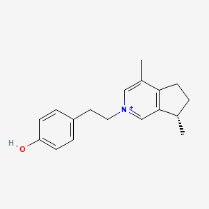 N-(p-Hydroxyphenethyl)actinidine